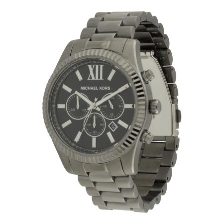 Michael Kors Michael Kors Analoog horloge LEXINGTON antraciet / zwart