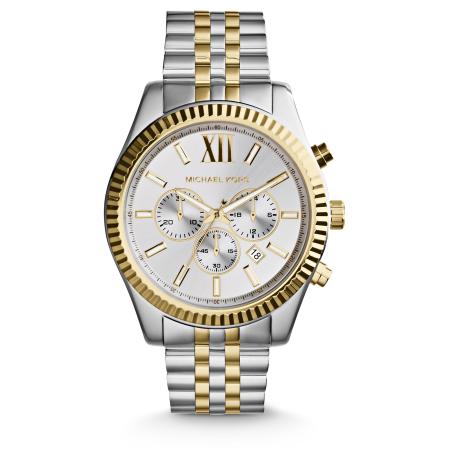 Michael Kors Michael Kors Analoog horloge MK8344 goudgeel / zilver