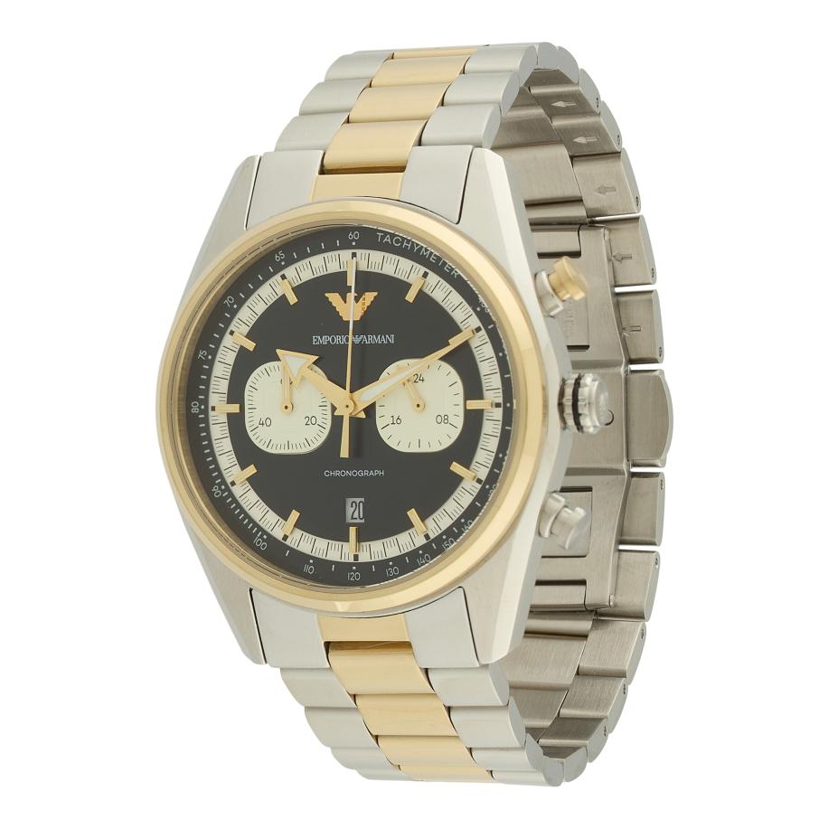 Emporio Armani Emporio Armani Analoog horloge goud / zwart / zilver -