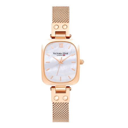 Victoria Hyde Victoria Hyde Analoog horloge Vivian rose-goud / parelwit