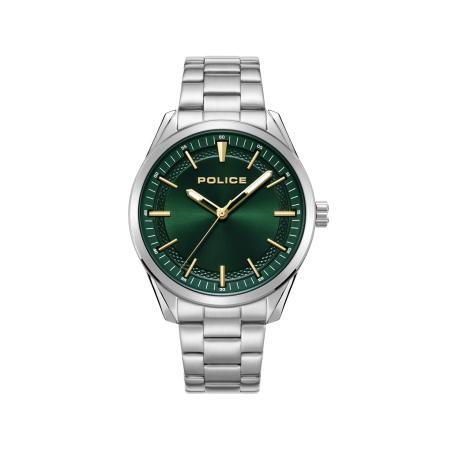 Police POLICE Analoog horloge Grille zilver
