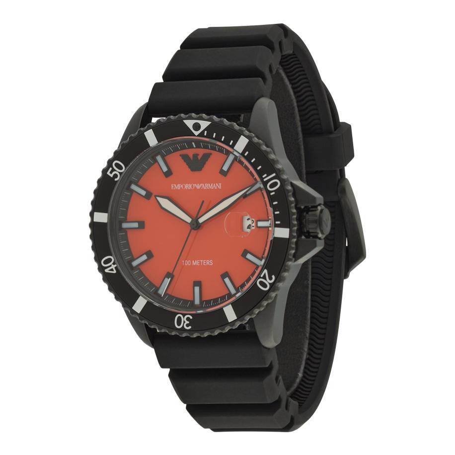 Emporio Armani Emporio Armani Analoog horloge rood / zwart -