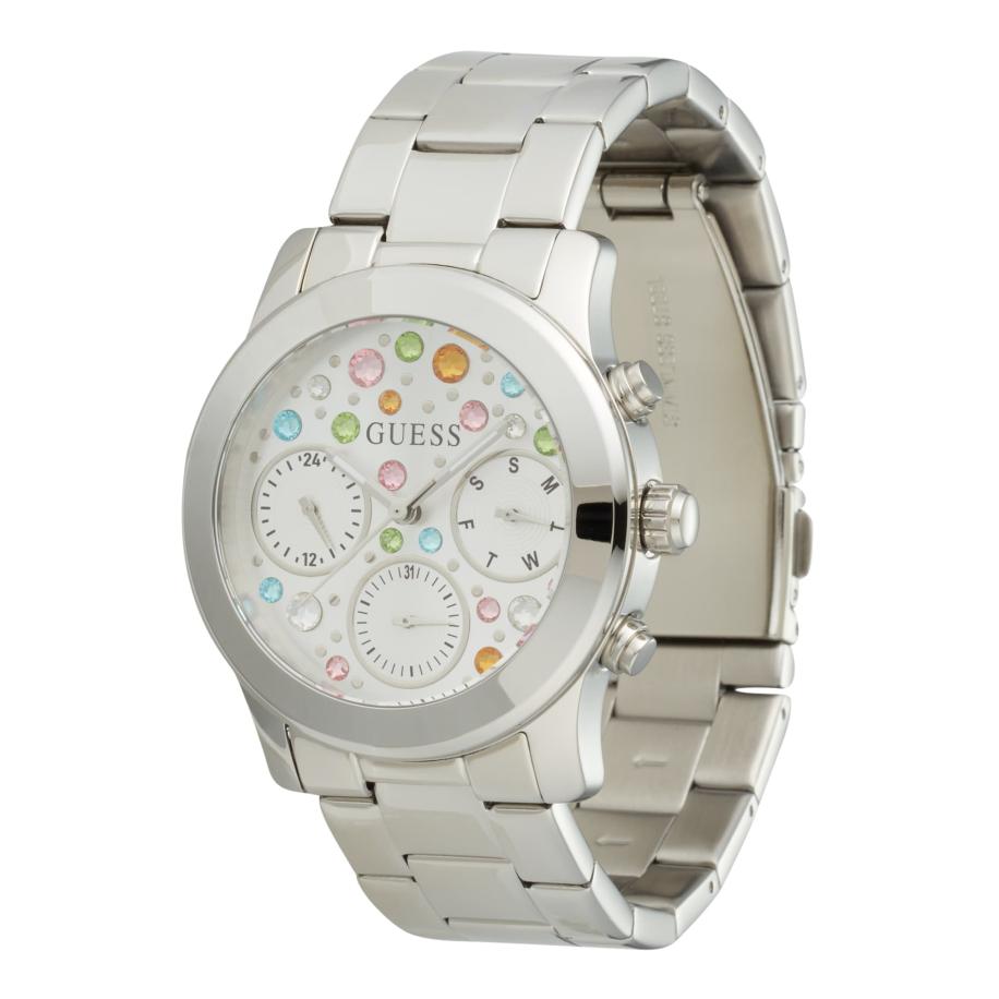 Guess GUESS Analoog horloge FANTASIA turquoise / oranje / zilver / transparant -