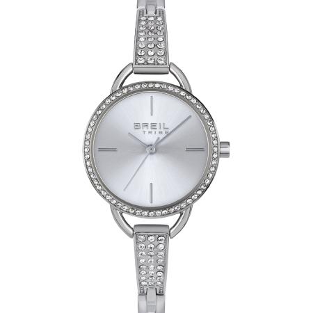 Breil Breil Analoog horloge Caroline zilver / transparant