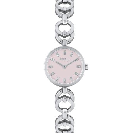Breil Breil Analoog horloge Luna rosé / zilver