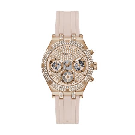 Guess GUESS Analoog horloge HEIRESS goud / pink / zilver