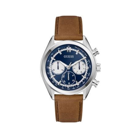 Guess GUESS Analoog horloge Dawson navy / bruin