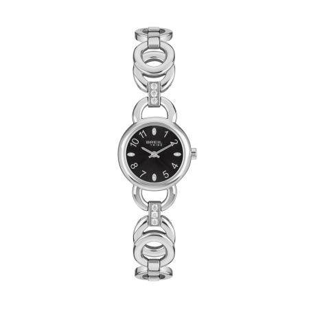 Breil Breil Analoog horloge Alya zwart / zilver