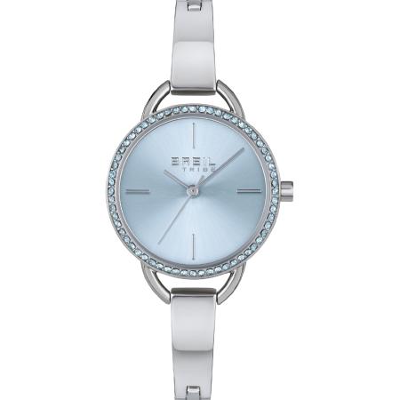 Breil Breil Analoog horloge Caroline pastelblauw / zilver