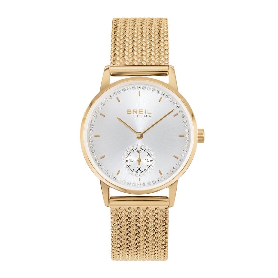 Breil Analoog horloge DROP goud / zilver Zilver