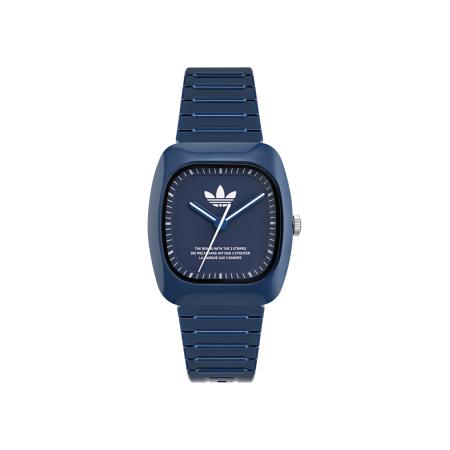 Adidas ADIDAS ORIGINALS Analoog horloge Retro Wave Two marine / wit