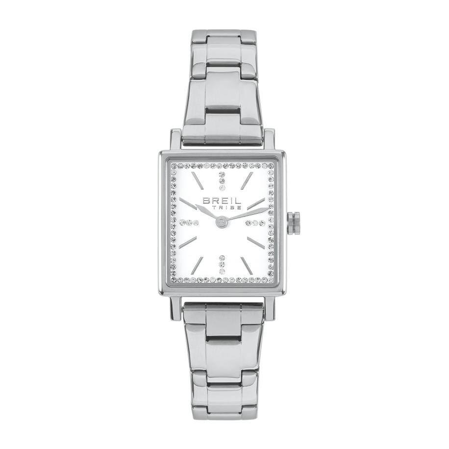 Breil Analoog horloge DIVINE zilver / wit Wit