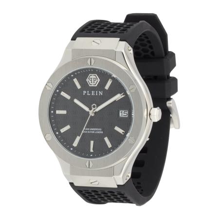 Philipp Plein Watches Analoog horloge Underdog zwart / zilver / wit