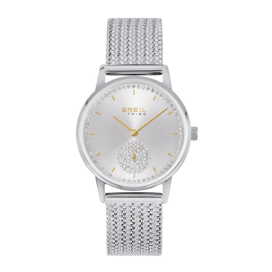 Breil Analoog horloge DROP goud / zilver Zilver