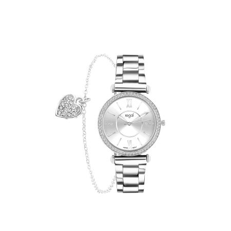 Lucardi Lucardi Analoog horloge zilver