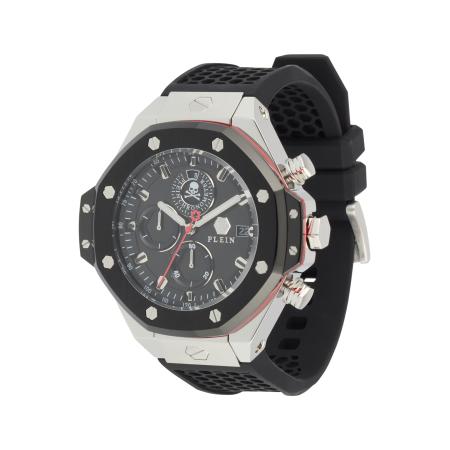 Philipp Plein Watches Analoog horloge zwart / zilver