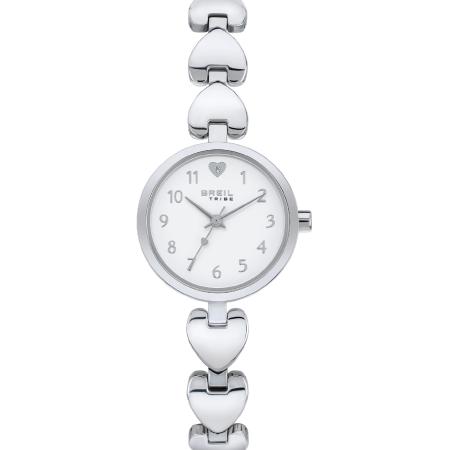 Breil Breil Analoog horloge Heart zilver / wit