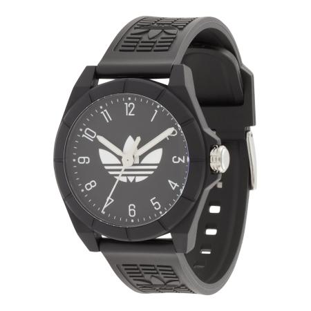 Adidas ADIDAS ORIGINALS Analoog horloge zwart / wit