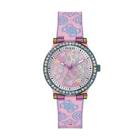 Guess GUESS Analoog horloge GT LOTUS blauw gemêleerd / pink