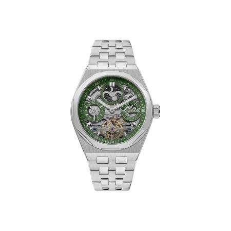 INGERSOLL Analoog horloge groen / zilver