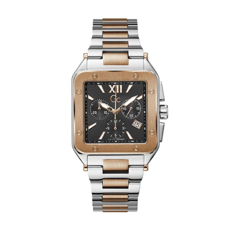 Gc Analoog horloge rose-goud / zilver Zilver