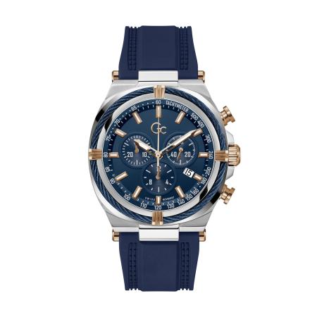 Gc Analoog horloge Gc IronClass blauw / zilver