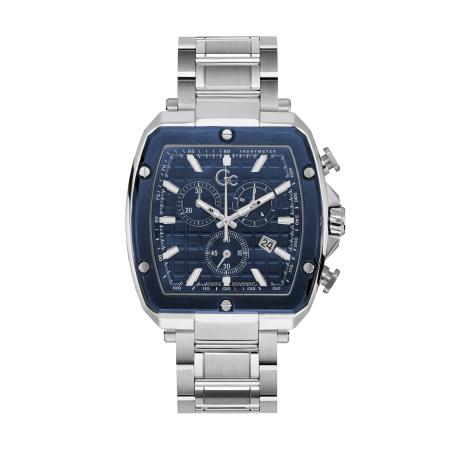 Gc Analoog horloge Gc Spirit Tonneau blauw / zilver