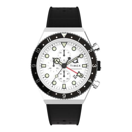 TIMEX Analoog horloge zwart / wit