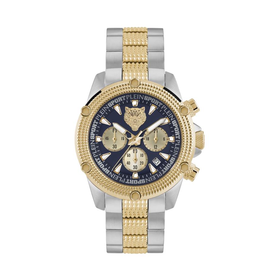 Plein Sport Plein Sport Analoog horloge blauw / goud / grijs / zilver / wit -