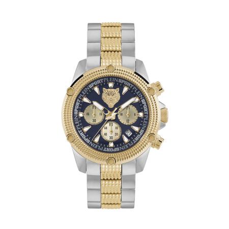 Plein Sport Plein Sport Analoog horloge blauw / goud / grijs / zilver / wit