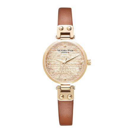 Victoria Hyde Victoria Hyde Analoog horloge Spark bruin / goud