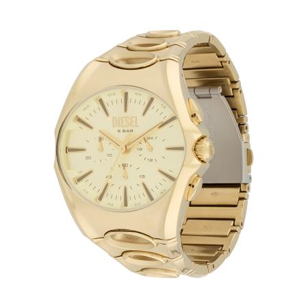 Diesel DIESEL Analoog horloge CURVE goud