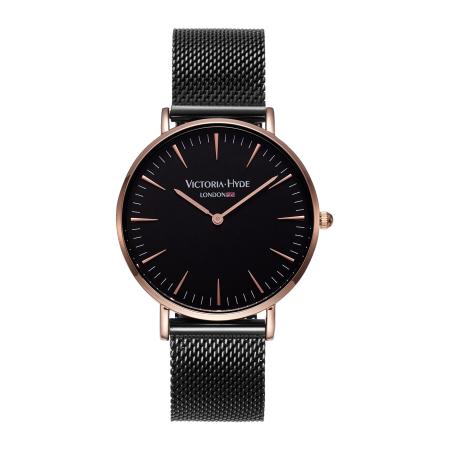 Victoria Hyde Victoria Hyde Analoog horloge rose-goud / zwart / wit