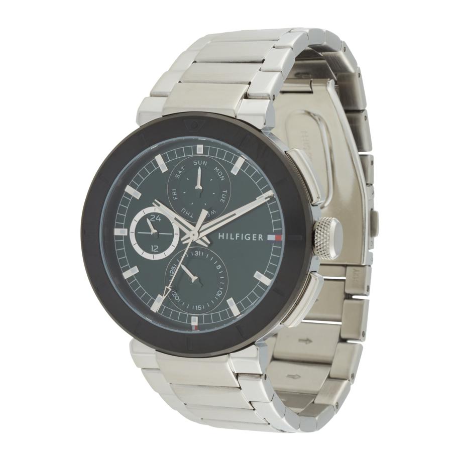 Tommy Hilfiger TOMMY HILFIGER Analoog horloge LORENZO zwart / zilver -