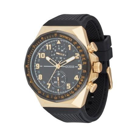 Guess GUESS Analoog horloge D1 goud / zwart
