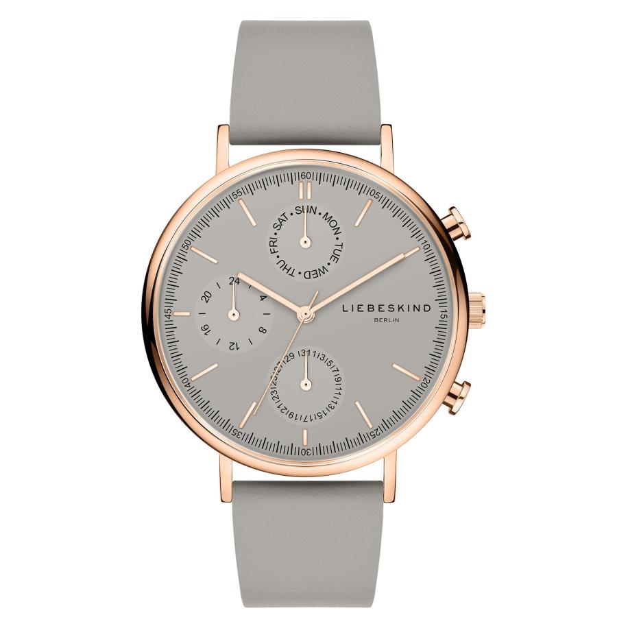 Liebeskind Berlin Analoog horloge beige / rose-goud Bruin