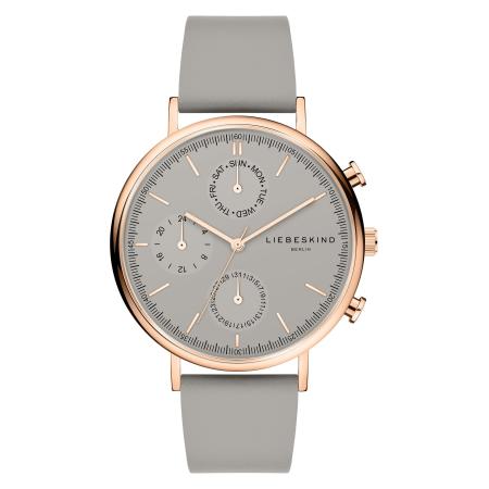 Liebeskind Berlin Analoog horloge beige / rose-goud