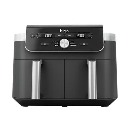 Ninja Dualzone Airfryer XL - Dubbele lades - 9,5 Liter in Zwart | DZ901EU
