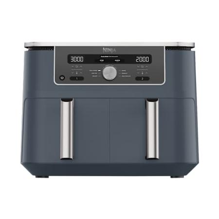 Ninja Dubbele Airfryer XXL - 9,5 Liter- 2025 model in Marineblauw | DZ400EUCYD