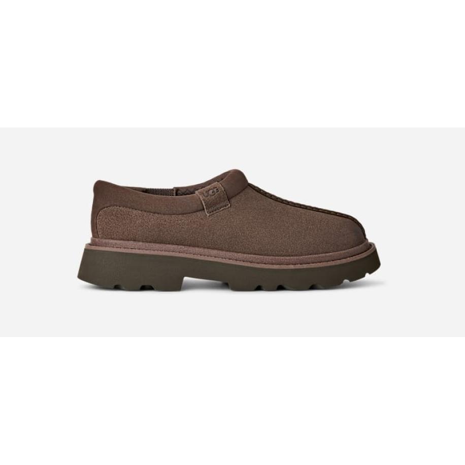 UGG® Tasman Lug in Molasses, Maat 42, Suede Bruin