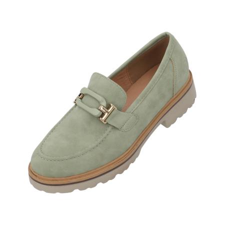 Palado Palado Mocassins Mungrars bruin / goud / grijs / groen