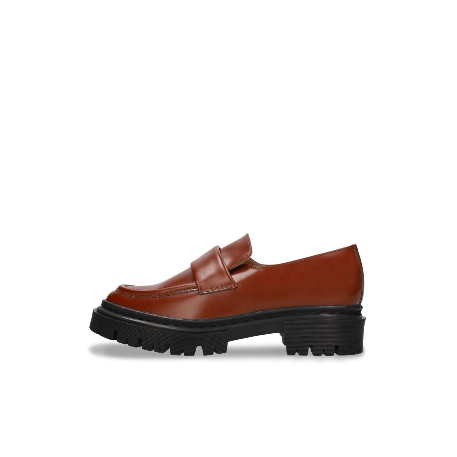 Nae Vegan Shoes nae Vegan Shoes Mocassins Esel cognac -