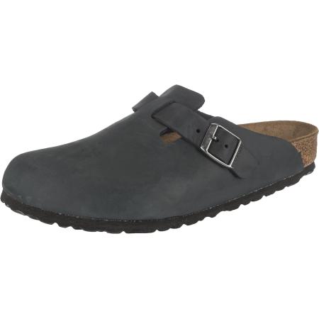 Birkenstock BIRKENSTOCK Muiltjes Boston zwart