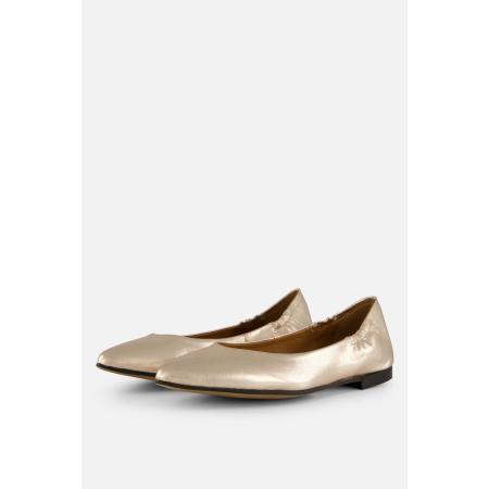 Linea Zeta Ballerina's goud Leer