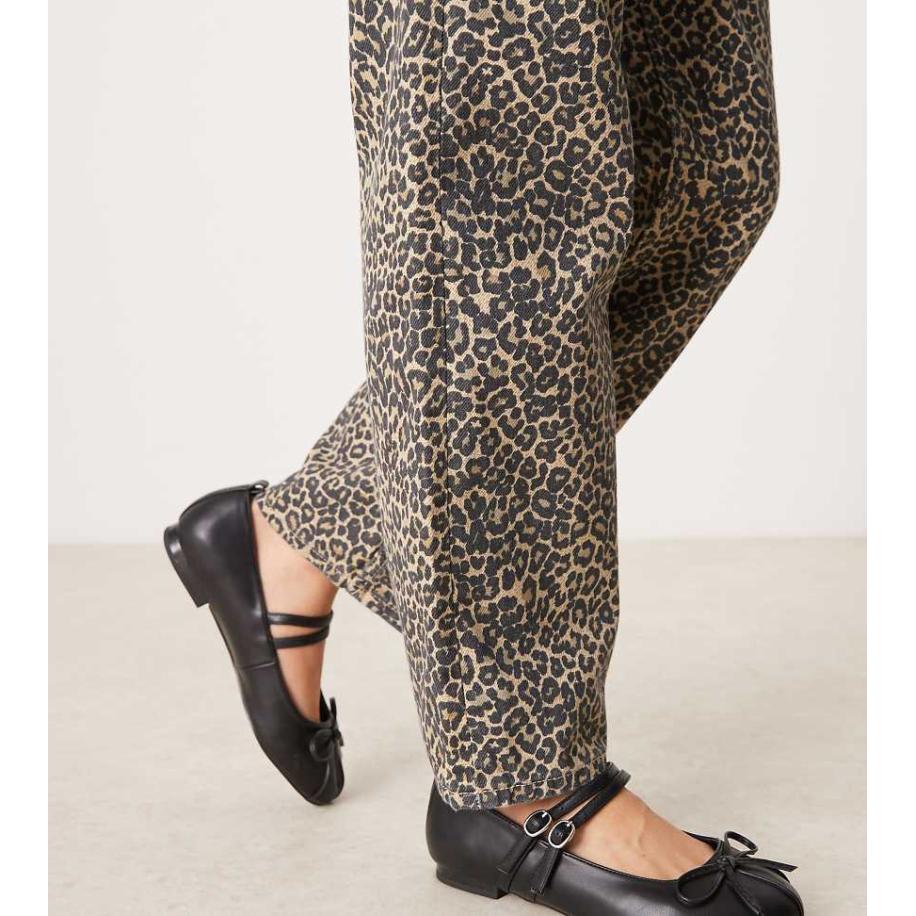 RAID Wide Fit Idol Mary Jane ballerina's in zwart Zwart