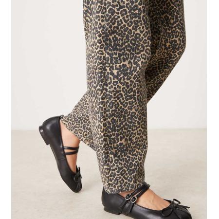 RAID Wide Fit Idol Mary Jane ballerina's in zwart