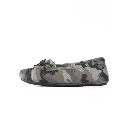 Minnetonka Minnetonka Mocassins grijs / groen / zwart
