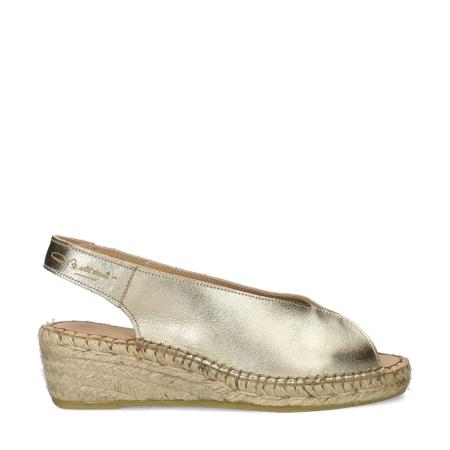 Fred de la Bretoniere Jamy Sling espadrilles Goud 482582