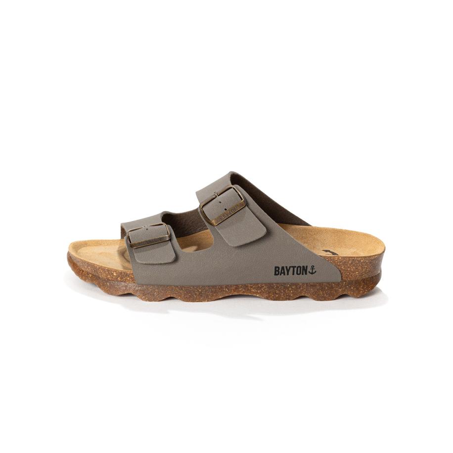 Bayton Bayton Muiltjes Athena taupe / zwart -