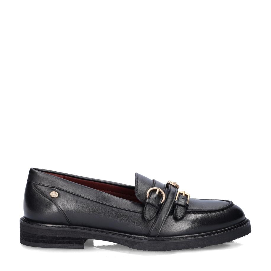 Fred de la Bretoniere Paris Grive mocassins & loafers Zwart 493646 Zwart